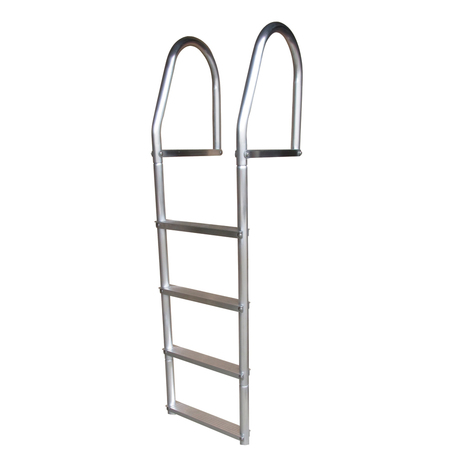 DOCK EDGE Fixed Eco - Weld Free Aluminum 4-Step Dock Ladder 2074-F